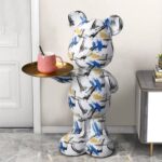 Graffiti Bear Statue