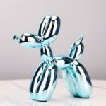 Neon Balloon Dog Sculpture