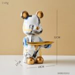 Abstract Bear Sculpture Storage