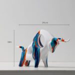 Graffiti Bull Statue