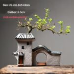 Oriental Antique House Figurine