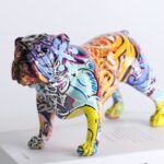 Graffiti Painted Bulldog