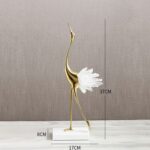 Luxury Oriental Crystal Crane