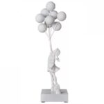 Banksy's Flying Balloon Girl Sculpture