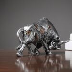 Steampunk Mechanical Bull Statue