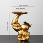 Hype Muscle Cow Figurine