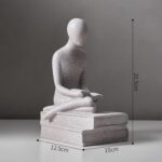 Abstract Couple Sculpture