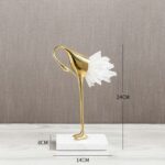 Luxury Oriental Crystal Crane