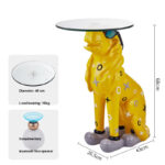Hype Doggy Butler Statue with Tray