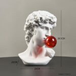 Vintage Greek Figures Statue Bubblegum