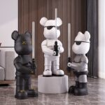 Storm Bear Troopers Statue with Lightsaber