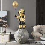 Galactic Light Life Size Astronaut Statue