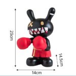 Boxing Rabbit Figurine