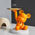 Nordic Bear Tray Figurine
