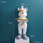 Life Size Hype Bear Storage Statue