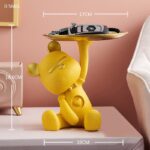 Nordic Bear Tray Figurine