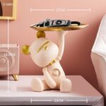Nordic Bear Tray Figurine