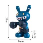 Boxing Rabbit Figurine