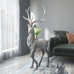 Life-Size Majestic Elk Statue