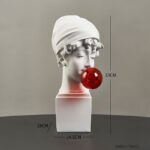 Vintage Greek Figures Statue Bubblegum
