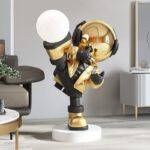 Life-Size Hype Astronaut Fighter Statue
