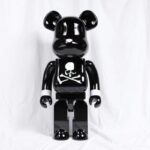 Marble Pattern Bear Sculpture