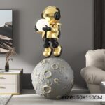 Galactic Light Life Size Astronaut Statue