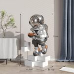 Life-Size Gamer Astronaut Statue