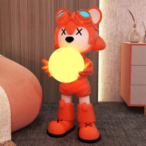 Ranger Bear Giant Night Light Statue
