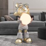 Ranger Bear Giant Night Light Statue