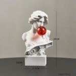 Vintage Greek Figures Statue Bubblegum