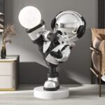 Life-Size Hype Astronaut Fighter Statue