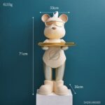 Life Size Hype Bear Storage Statue