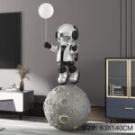 Galactic Light Life Size Astronaut Statue