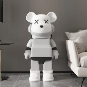 Mechanical Aerospace Bearbrick Statue