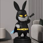 Life-Size Dark Rabbitman Lightsaber Statue