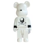 Marble Pattern Bear Sculpture