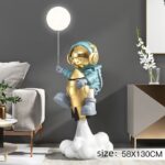 Life-Size Rocket Astronaut Balloon Statue