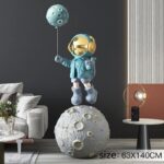 Galactic Light Life Size Astronaut Statue