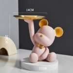 Nordic Bear Tray Figurine