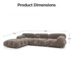 Camaleonda Modular Sectional Sofa by Mario Bellini