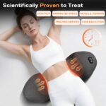 Daedalus 3-in-1 Electric Lumbar Pillow Massager to treat sciatica and backpain
