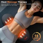 Daedalus 3-in-1 Electric Lumbar Pillow Massager to treat sciatica and backpain