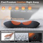 Daedalus 3-in-1 Electric Lumbar Pillow Massager to treat sciatica and backpain
