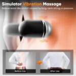 Daedalus 3-in-1 Electric Lumbar Pillow Massager to treat sciatica and backpain