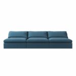 Cloud Sofa with Ottoman by Timothy Oulton