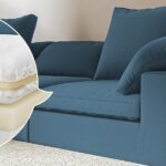 Cloud Sofa with Ottoman by Timothy Oulton