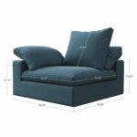 Cloud Sofa with Ottoman by Timothy Oulton