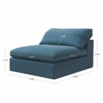 Cloud Sofa with Ottoman by Timothy Oulton