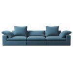 Cloud Sofa with Ottoman by Timothy Oulton